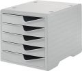 GRAF Ablagebox (5 Schubladen grau/grau / Polystyrol H255xB270xT340 mm) - 275-8430.881