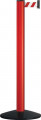 ALFRA Gurtpfosten (einfach D83xH970mm / rot Gurt rot/weiß) - 31-ACV-B11