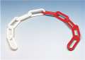 ALFRA Absperrkette (Kunststoff rot/weiß 6 mm / Länge 30 m) - 433030060