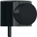 HEWI Bodentürpuffer (Ø 52 mm Höhe 42,5 mm / 90 tiefschwarz) - 615 90