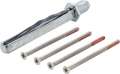 NW-HOPPE Befestigungs-Set (65-70 mm M4 x 75 / Vierkant 9 x 90 mm) - 11523615