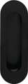 MATADOR Schiebetürmuschel (Edelstahl schwarz oval / blind) - 0023.447681