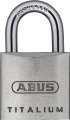 NW-ABUS Zylindervorhangschloss (Schlosskörperbreite 20 mm / Titalium verschiedenschließend) - 10079458-01