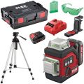 FLEX 360° Akku-Linienlaser + Stativ ALC 3/360-G/R 12 Set + LKS 65-170 F1/4 - 536617