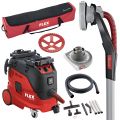 FLEX Beton Wand- und Deckenschleifer Giraffe® mit Wechselkopfsystem + SicherheVCE 33 M AC-Set + GDE 10 Set Turbo-Jet - 536629
