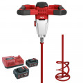 FLEX Akku 2-Gang-Rührer mit 3-Stufen Drehzahlschalter 18,0 V MXE 18.0-EC/5.0 Set + HP2 120 - 535138