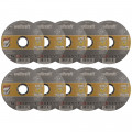 wolfcraft Trennscheiben Inox Ø115x1,0x22,2mm Box (10 Stück) - 8462000
