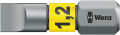 Wera 800/1 BTZ Bits, 1,2 x 6,5 x 25 mm - 05056068001