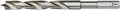 Wera 849 HSS Holzspiralbohrer-Bits, 4 x 74 mm - 05104601001