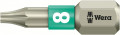 Wera 3867/1 TS TORX® Bits, Edelstahl, TX 8 x 25 mm - 05071030001