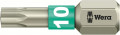 Wera 3867/1 TS TORX® Bits, Edelstahl, TX 10 x 25 mm - 05071032001