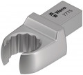 Wera 7775 Einsteck-Ringschlüssel, offen, 9x12 mm, 9x12 x 17 x 44 mm - 05078655001