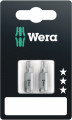 Wera 867/1 Z TORX® BO SB Bits mit Bohrung, TX 20 x 25 mm, 2-teilig - 05073064001