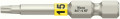 Wera 867/4 TORX® HF Bits mit Haltefunktion, TX 15 x 50 mm - 05060507001