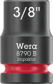 Wera 8790 B Impaktor Steckschlüsseleinsatz mit 3/8