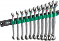 Wera 9630 Magnetleiste 6000 Joker 1 Maul-Ringratschenschlüssel-Satz, 11-teilig - 05020014001