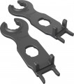 Wera 9108/2 Set Montageschlüssel für MC4-Steckverbindungen, 2-teilig - 05136700001
