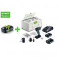 FESTOOL Akku-Bohrschrauber TXS 18 C 3,0-Set - 576896