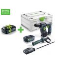 FESTOOL Akku-Bohrhammer BHC 18-Basic + Tabless Akkupack BP 18 TBX 8 ASI + SCA 16 - 577600_F