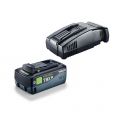 FESTOOL Energie Set 1x Tabless Akkupack BP 18 TBX 8 ASI + Schnellladegerät SCA 16 - 578746_A