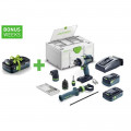Festool Akku-Bohrschrauber TDC 18/4 5,0/4,0 I-Set QUADRIVE - 577612