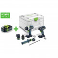 FESTOOL Schrauber- und Bohrer-Set TID 18 Basic-Set TPC 18/4 - 578833