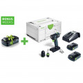 FESTOOL Akku-Bohrschrauber TXS 18 C 3,0-Plus - 576895