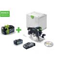 FESTOOL Akku-Handkreissäge HKC 55 KEB-Basic + Tabless Akkupack BP 18 TBX 8 ASI + SCA 16 - 578302_D
