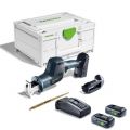 FESTOOL Akku-Säbelsäge ERSC 18 EB-Basic + Akkupack 2xTBX4/TCL6 - 578691_D
