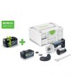 FESTOOL Akku-Winkelschleifer AGC 18-125 EB-Basic + Akkupack BP 18 TBX 8 ASI - 578367_C