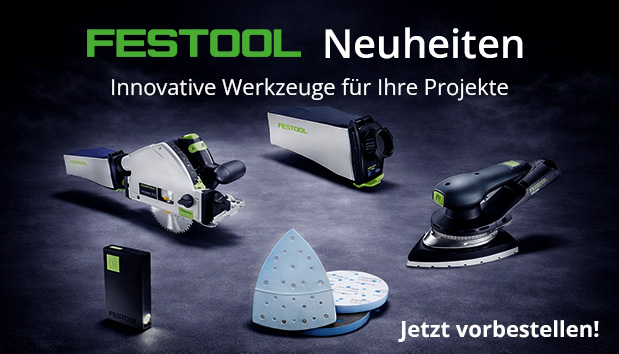 Banner Festool Neuheiten