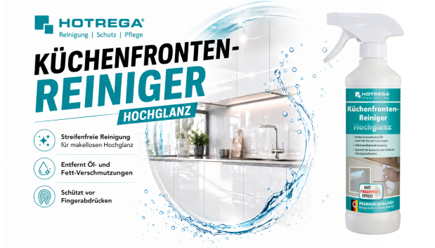 HOTREGA Küchenfronten-Reiniger Hochglanz 500 ml