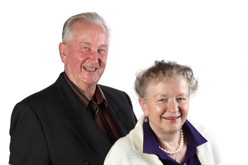 Unternehmensgründer Ingrid und Heinrich Rubart