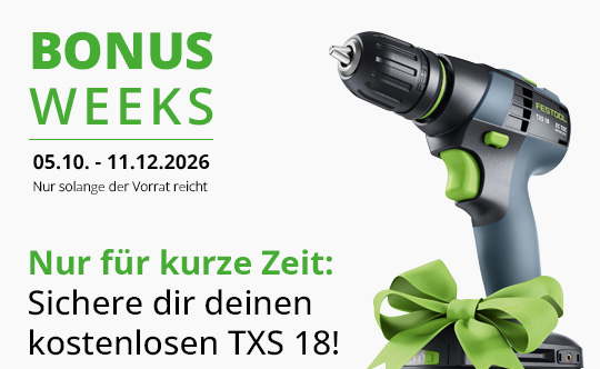 Festool Bonus Weeks Herbst 2026