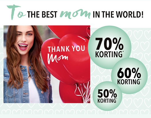 Douglas moederdag actie met kortingen van ruim 70%