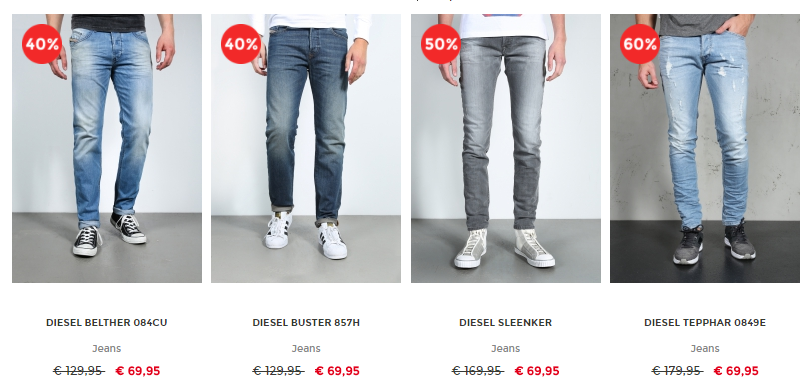 Now or Never 2 merk jeans voor €100 bij Score