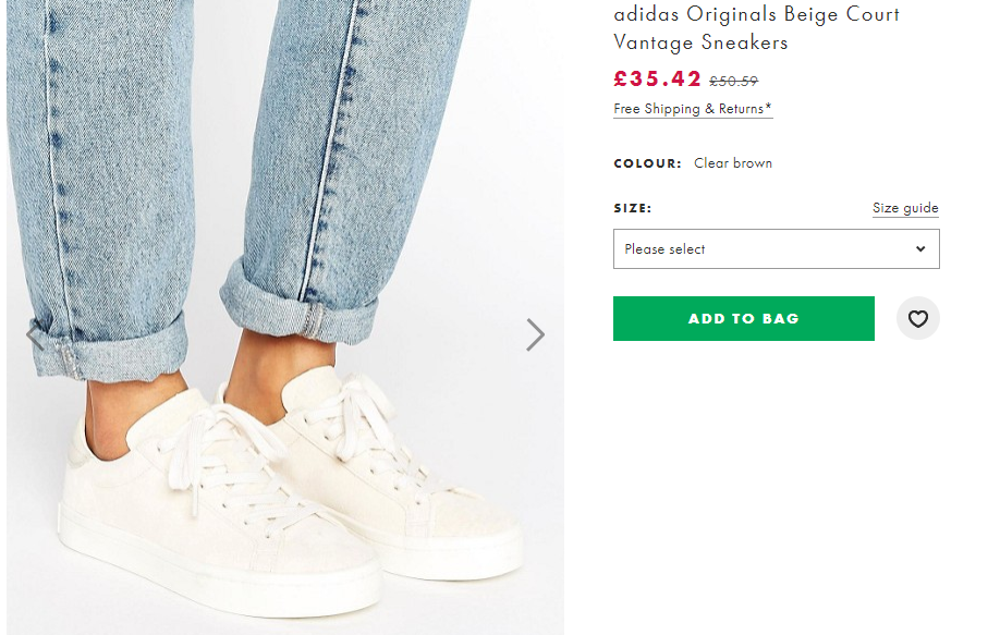 Adidas Originals - Court Vantage Suede Dames Sneakers, beige voor €38