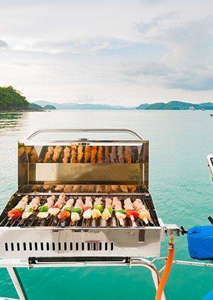 BBQ Boat