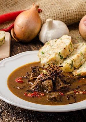 Traditional Czech Meal