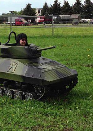 Mini Tank Paintball