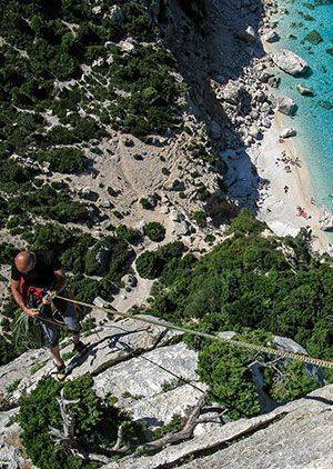 Beach Abseil