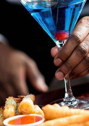 Cocktail Dinner and Champagne