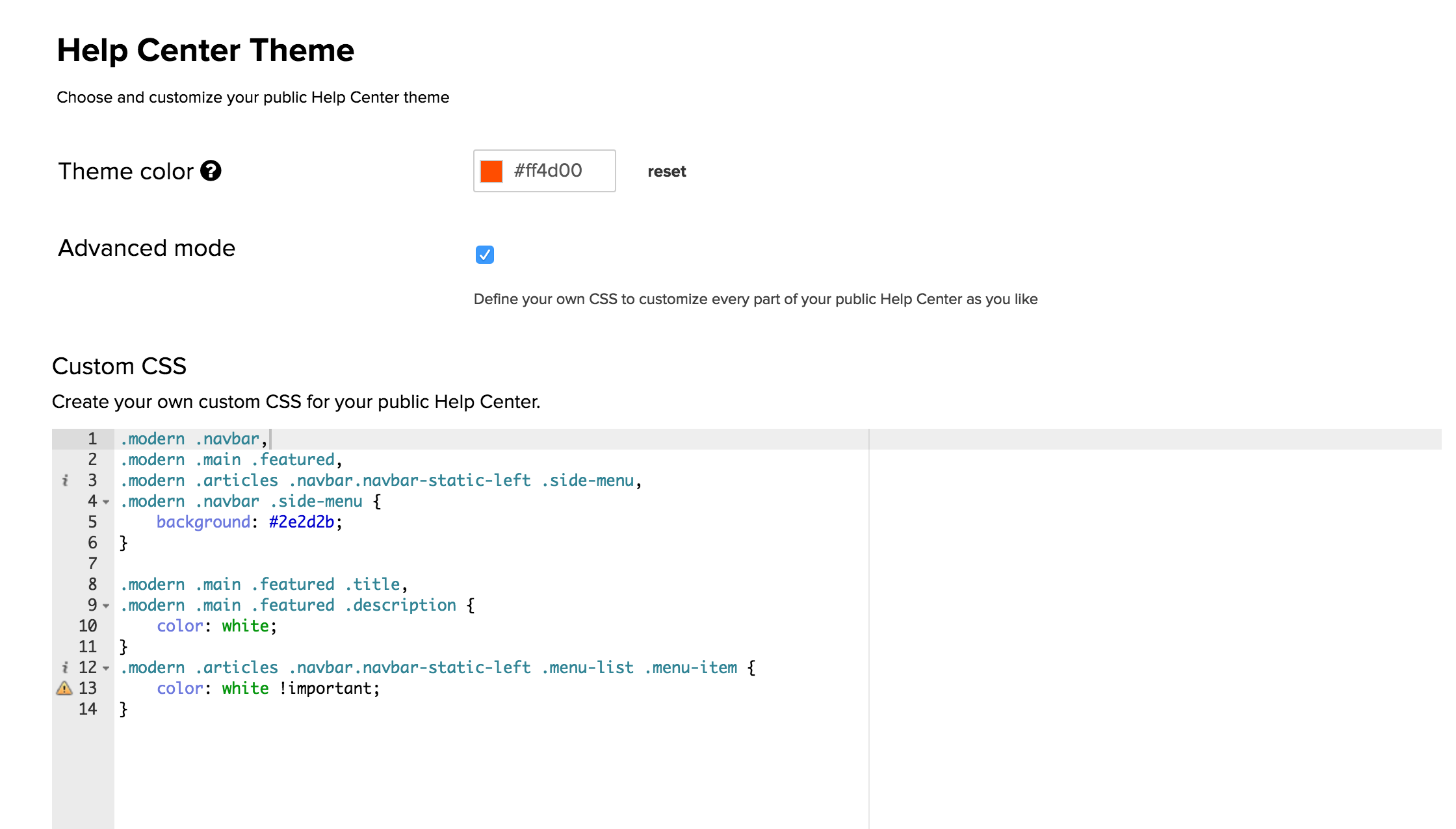 How can I customize my Help Center?