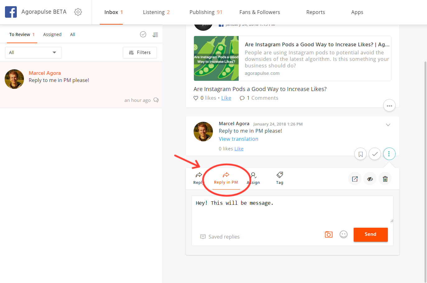 IMPORTANT NOTE Please Note That You Can Reply To Given Comment Via PM Only Once