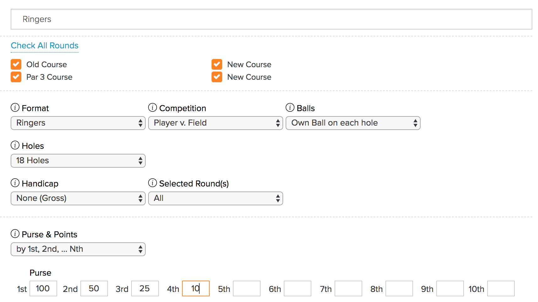 Popular Tournament Formats on Golf Trips