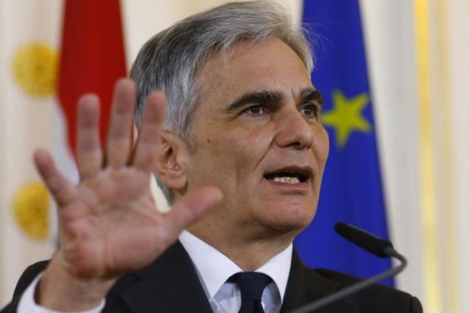 Austria, si dimette il cancelliere Faymann Al suo posto il vice Mitterlehner