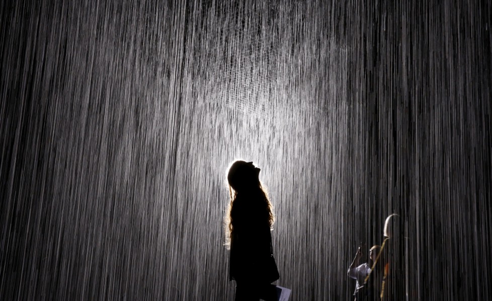 Sotto la pioggia di Los Angeles Foto del Giorno TPI