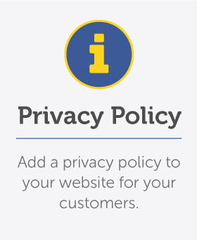 Add a privacy policy to your website