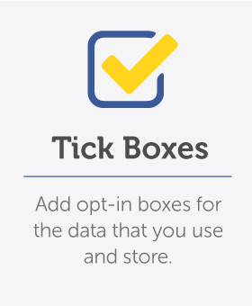 Add optin checkboxes on your website forms