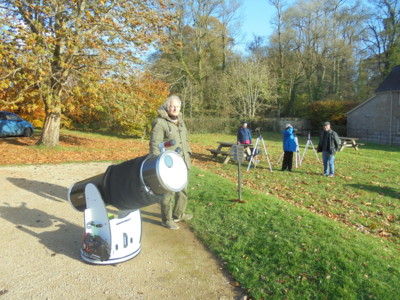 Transit of Mercury at Dyffryn Gardens - 11 November 2019